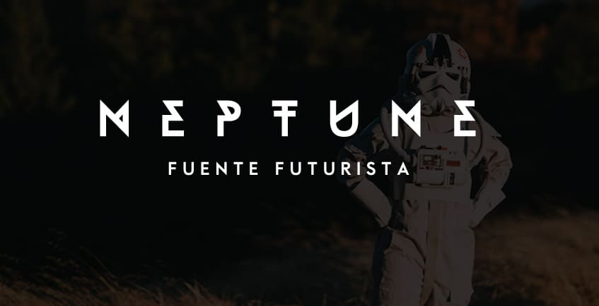 Fuente futurista Neptune