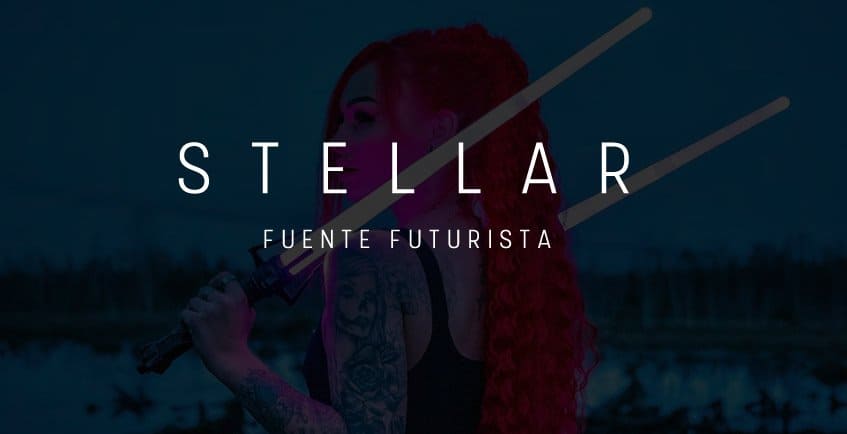 Fuente futurista Stellar