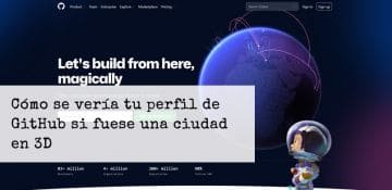 Cómo se vería tu perfil de GitHub si fuese una ciudad en 3D