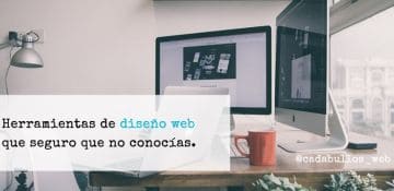 Herramientas de diseño web interesantes que seguro que no conocías y que van a encantarte.