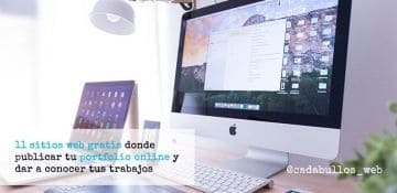 11 sitios web gratis donde publicar tu portfolio online y dar a conocer tus trabajos